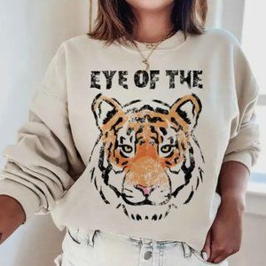 Eye of the tiger Crewneck